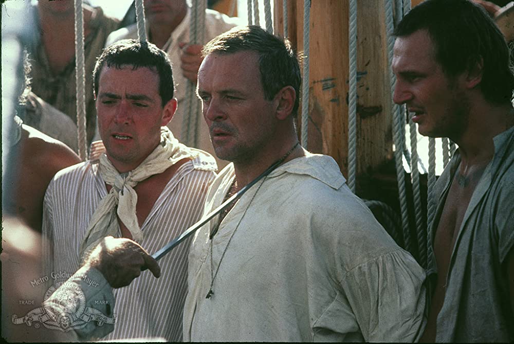 「バウンティ／愛と反乱の航海」アンソニー・ホプキンス & リーアム・ニーソン & ジョン・セッションズの画像