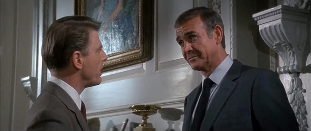 「ネバーセイ・ネバーアゲイン」ショーン・コネリー & エドワード・フォックスの画像