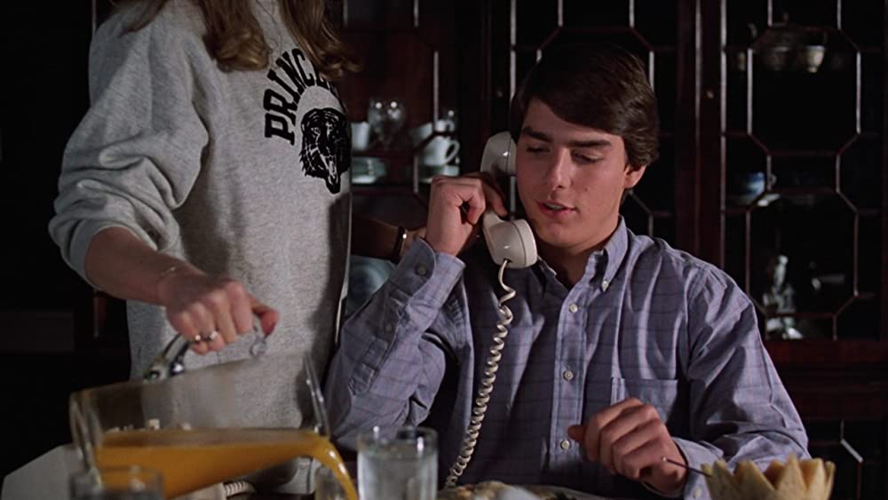 「卒業白書」トム・クルーズ & レベッカ・デモーネイの画像