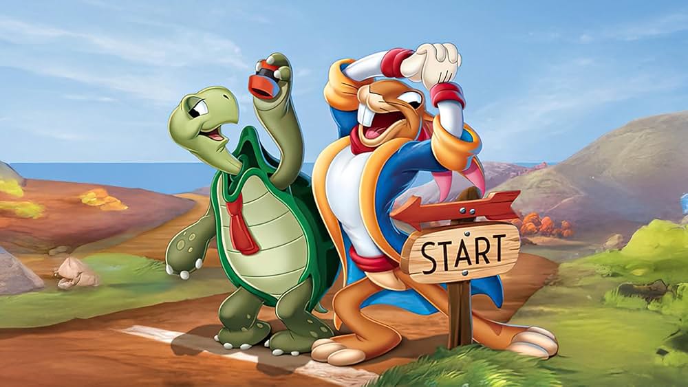 うさぎとかめの画像