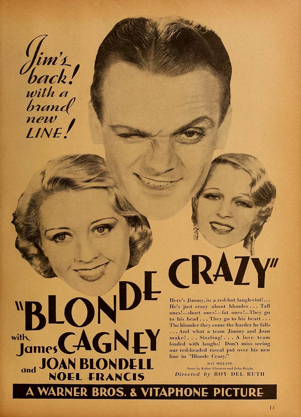 ブロンド・クレージー／腕の男の画像