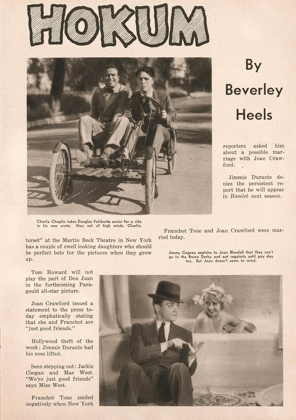 ブロンド・クレージー／腕の男の写真