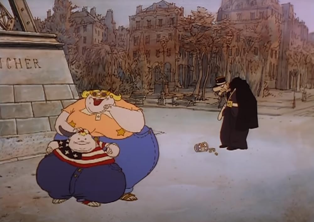 老婦人とハトの画像