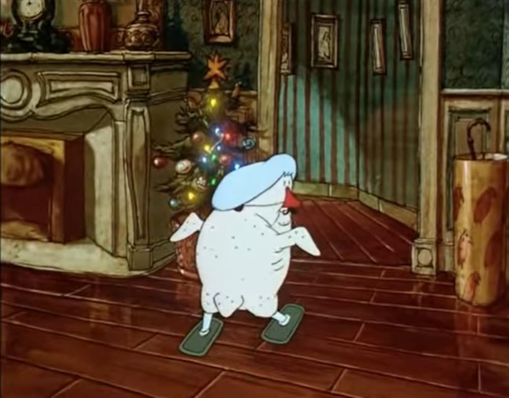 老婦人とハトの画像