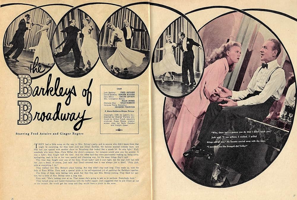 ブロードウェイのバークレー夫妻の画像