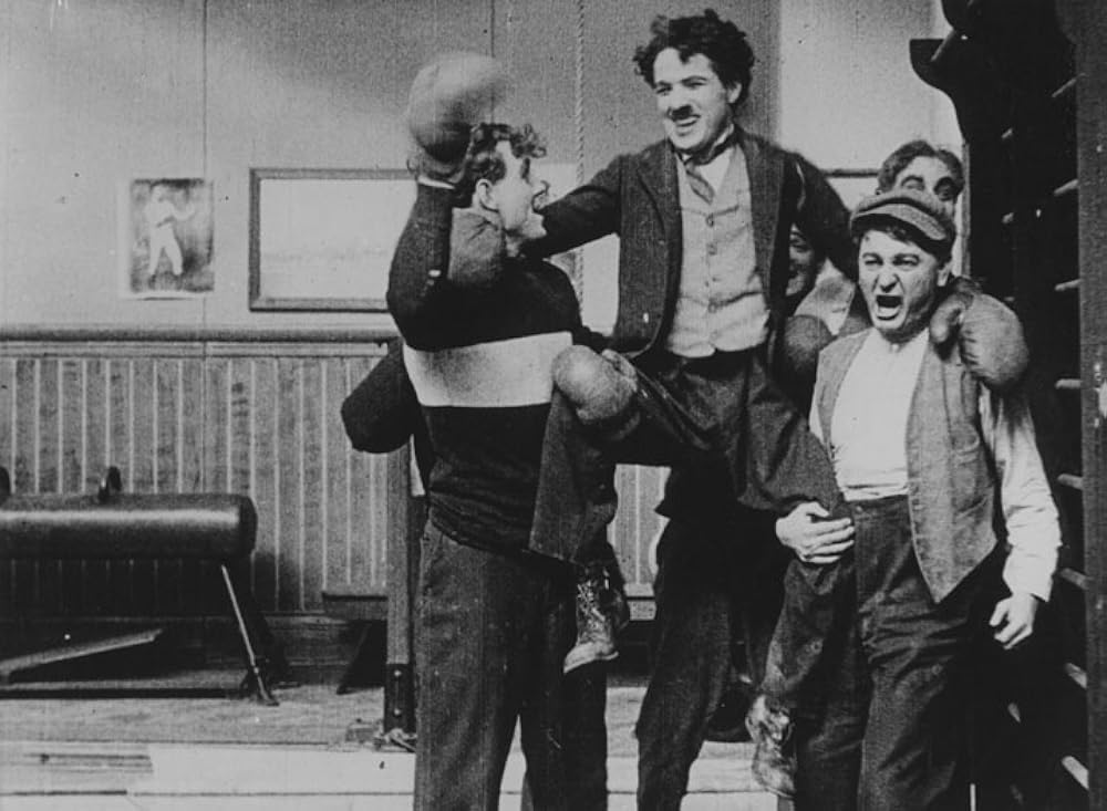 チャップリンの拳闘の画像