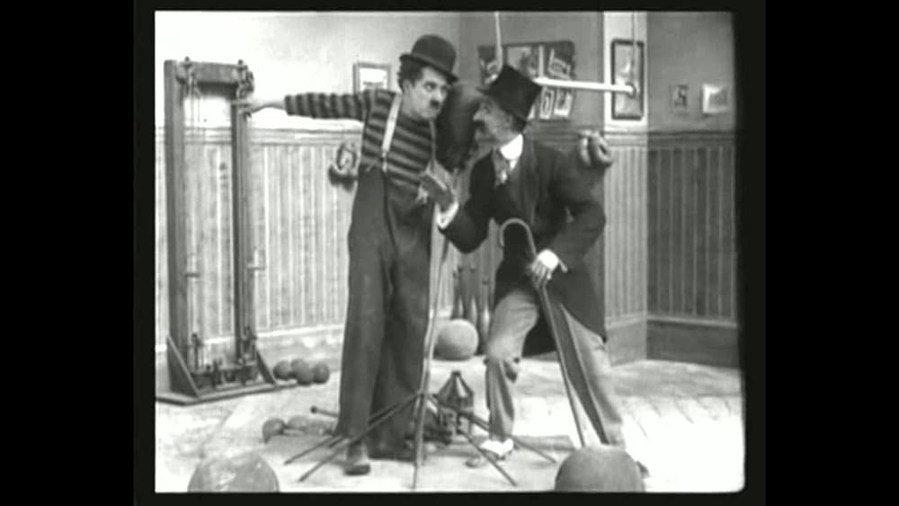 チャップリンの拳闘の画像