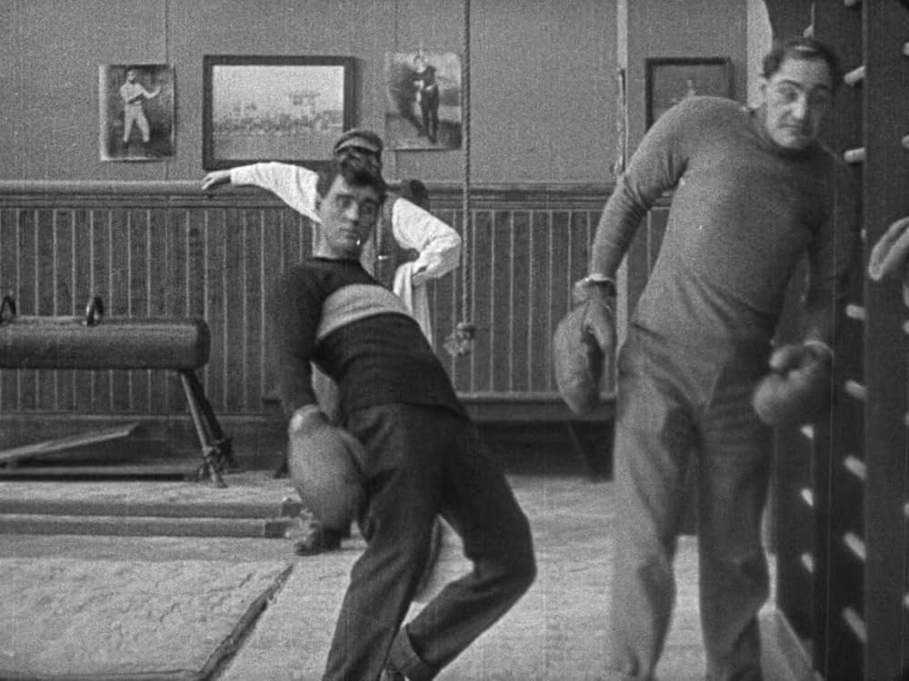 チャップリンの拳闘の画像