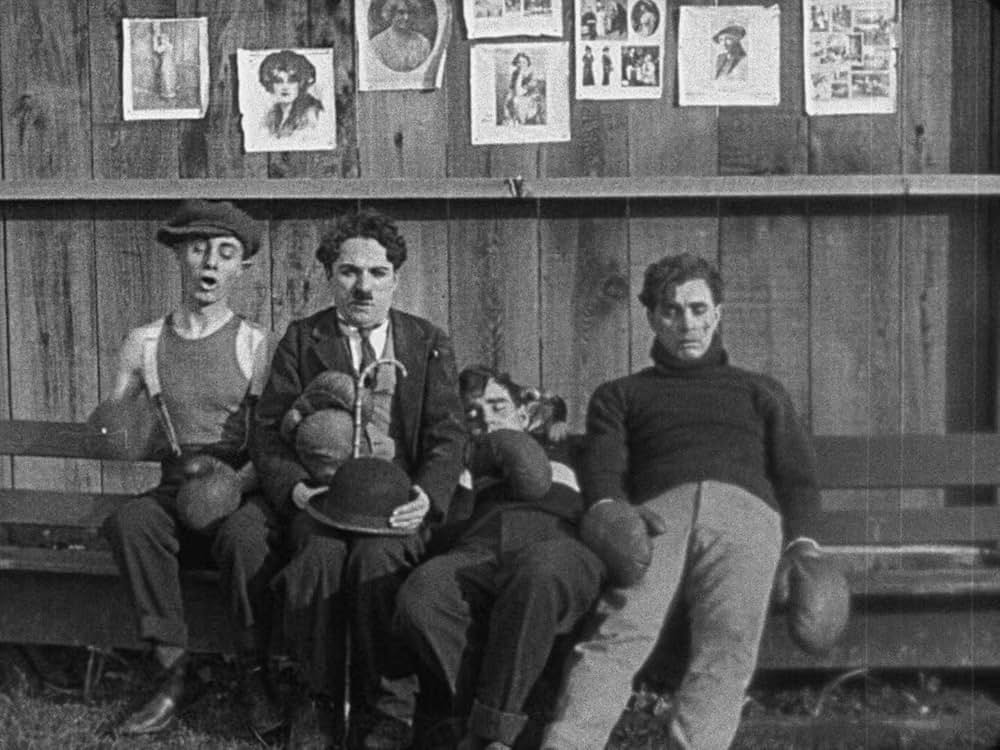 チャップリンの拳闘の画像