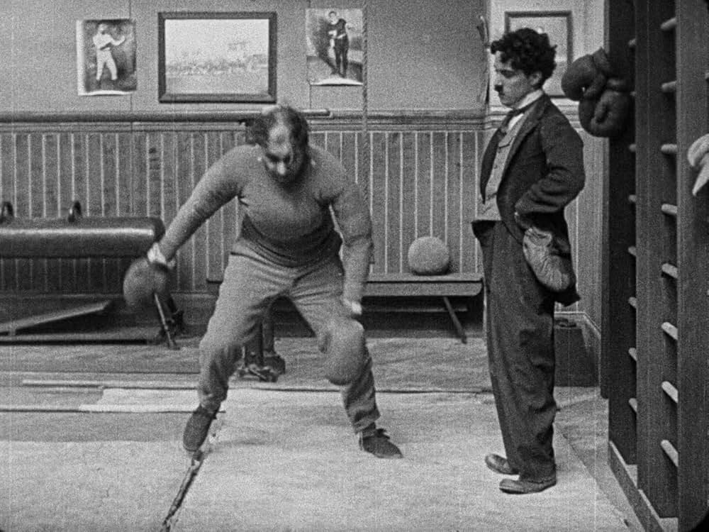 チャップリンの拳闘の画像