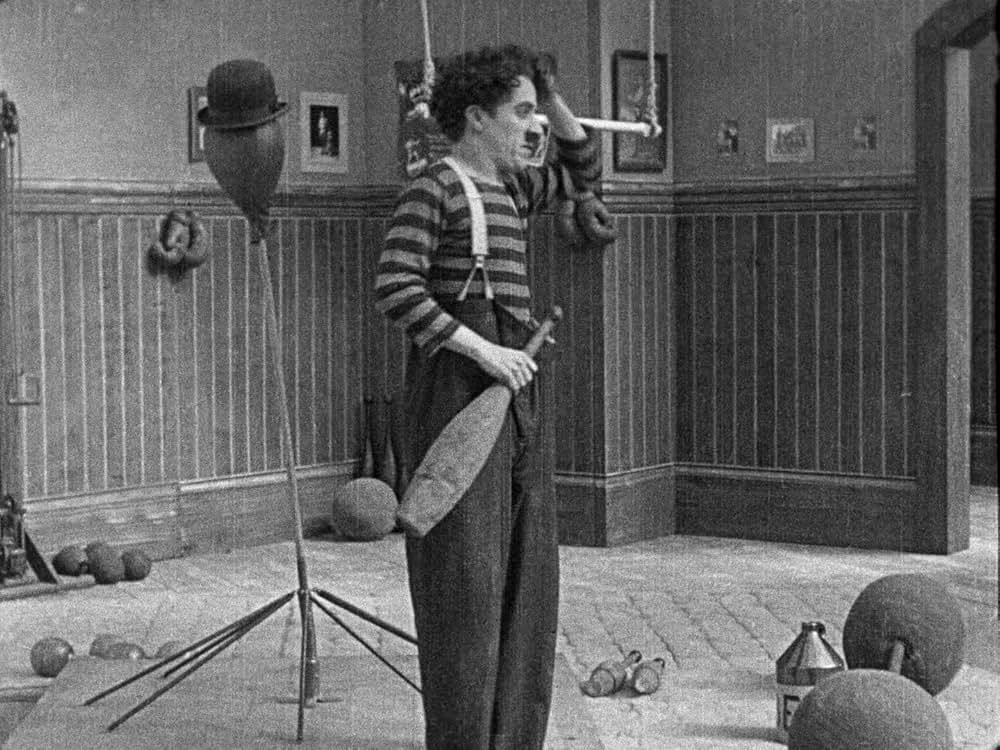 チャップリンの拳闘の画像