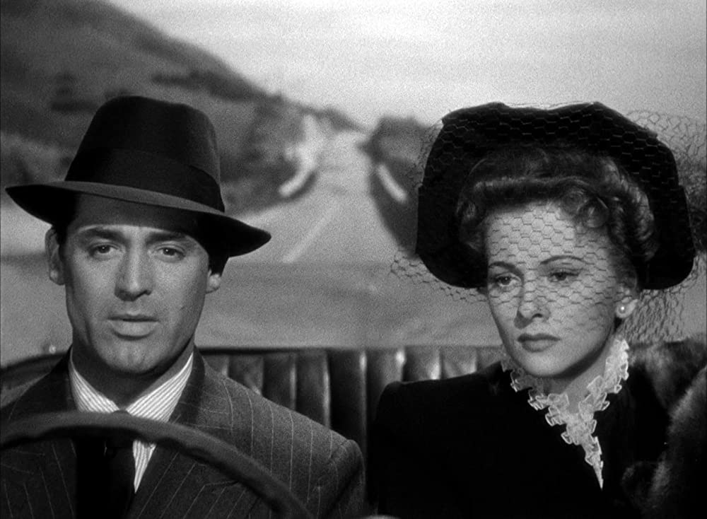 「断崖」ジョーン・フォンテイン & ケイリー・グラントの画像