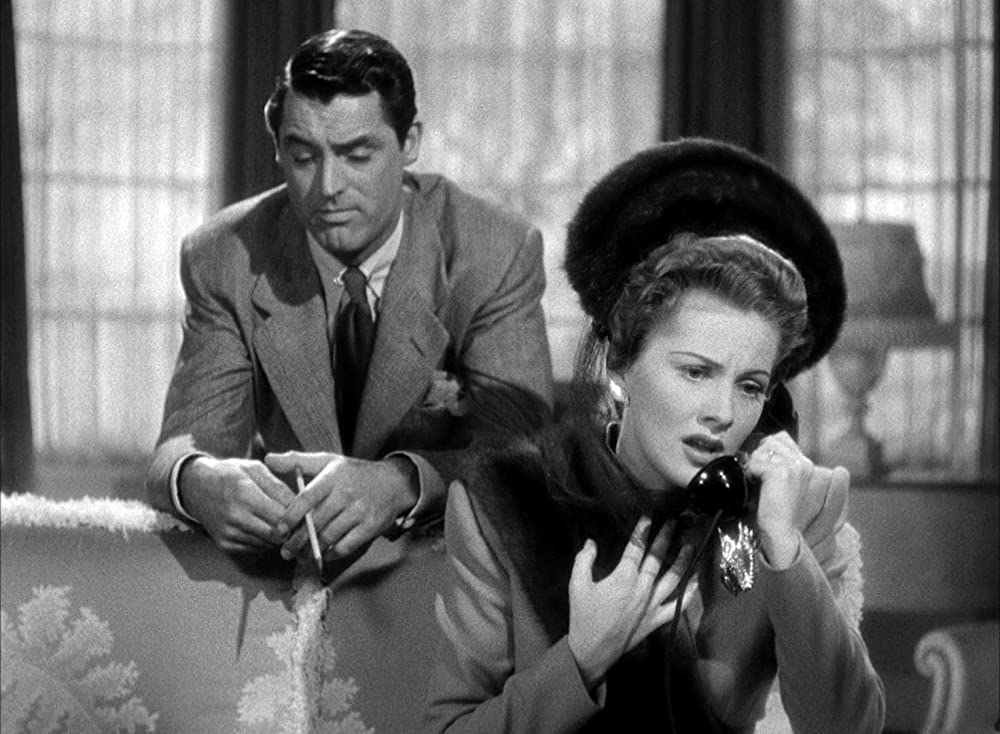 「断崖」ジョーン・フォンテイン & ケイリー・グラントの画像