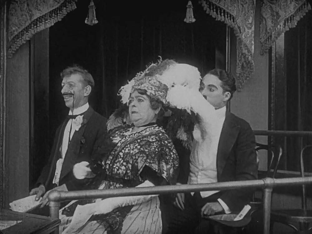 チャップリンの寄席見物の画像