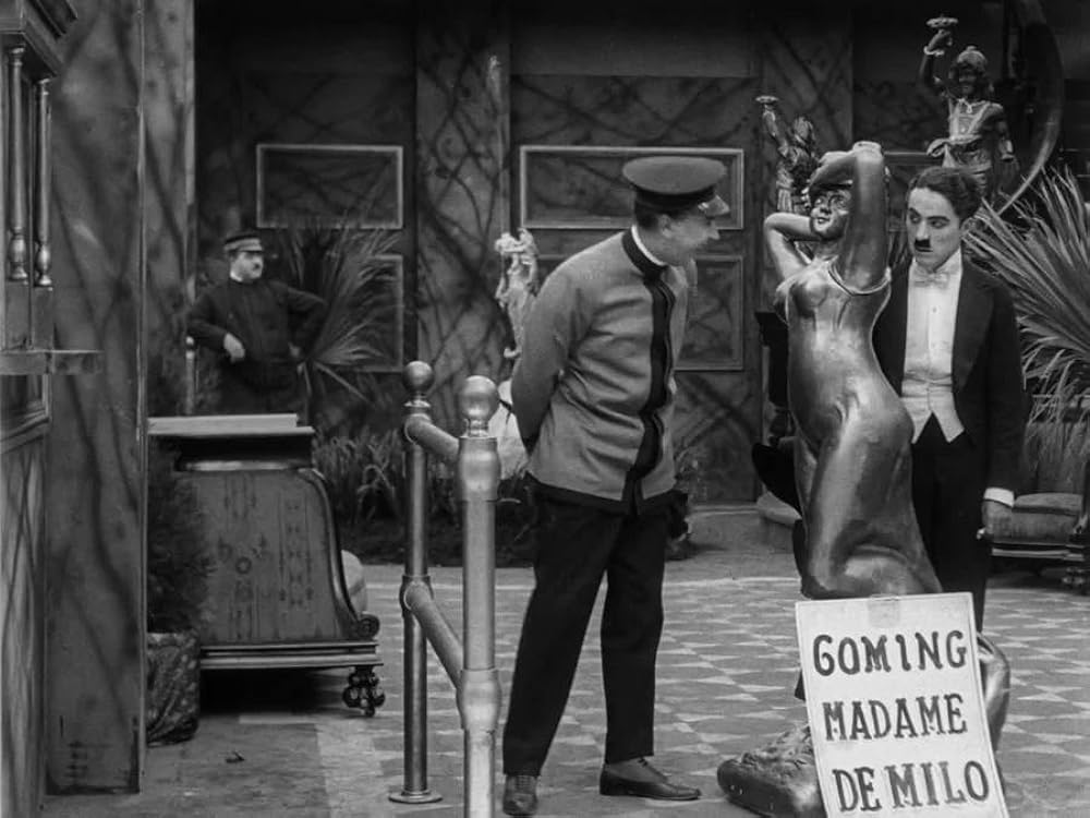 チャップリンの寄席見物の画像