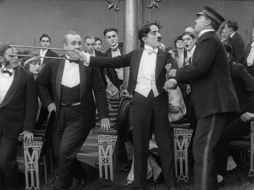 チャップリンの寄席見物の画像