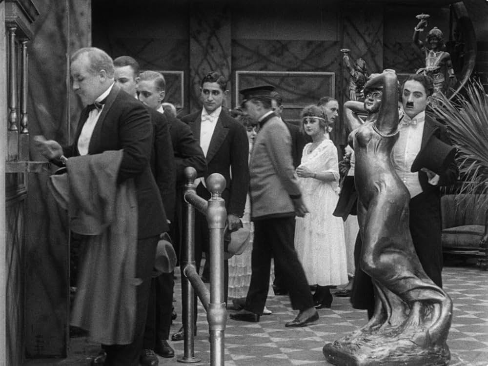 チャップリンの寄席見物の画像