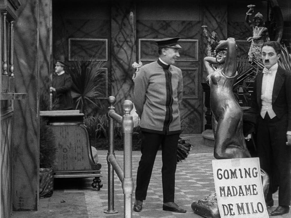 チャップリンの寄席見物の画像