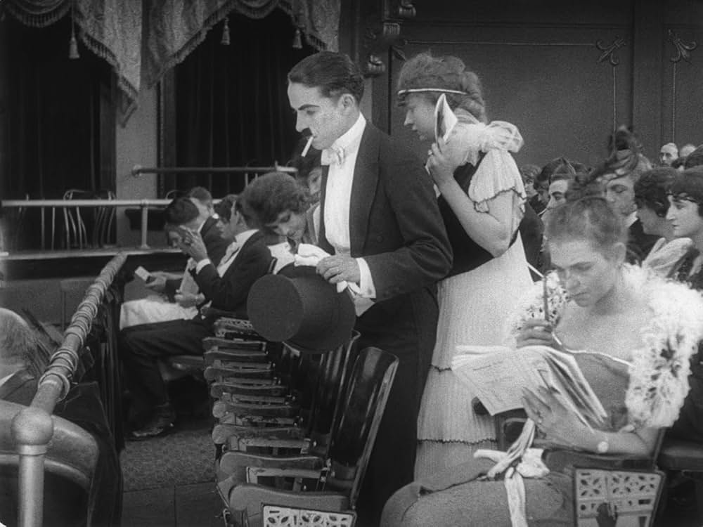 チャップリンの寄席見物の画像