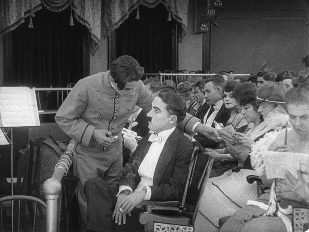 チャップリンの寄席見物の画像