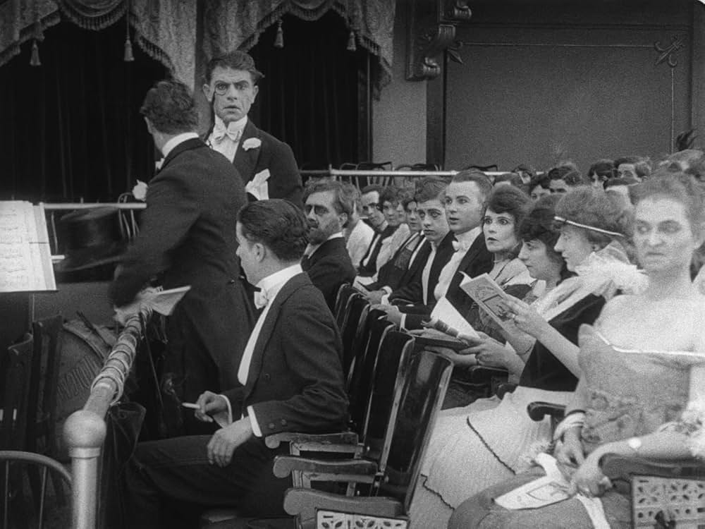 チャップリンの寄席見物の画像