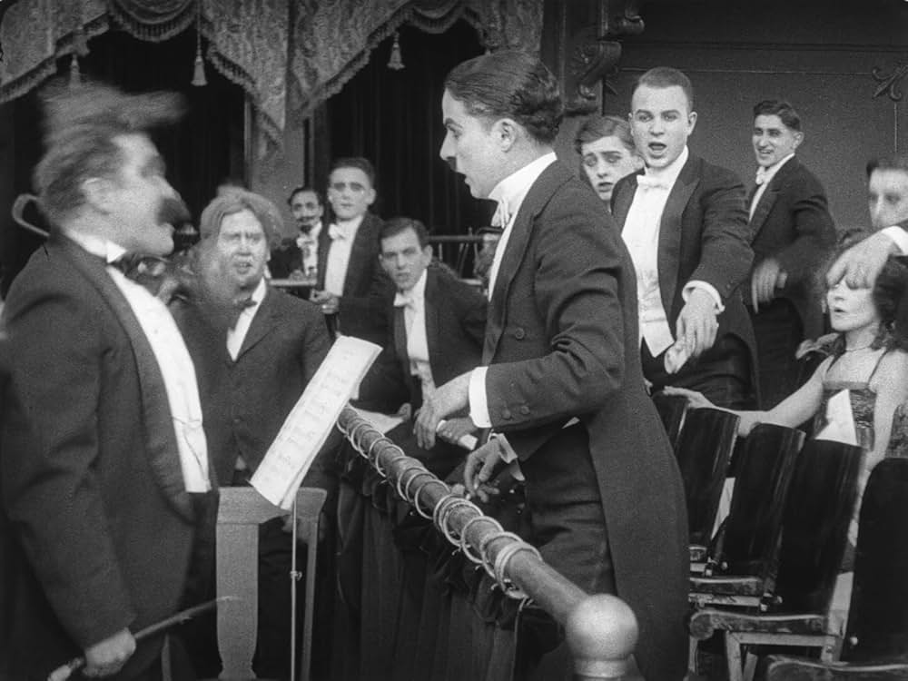 チャップリンの寄席見物の画像