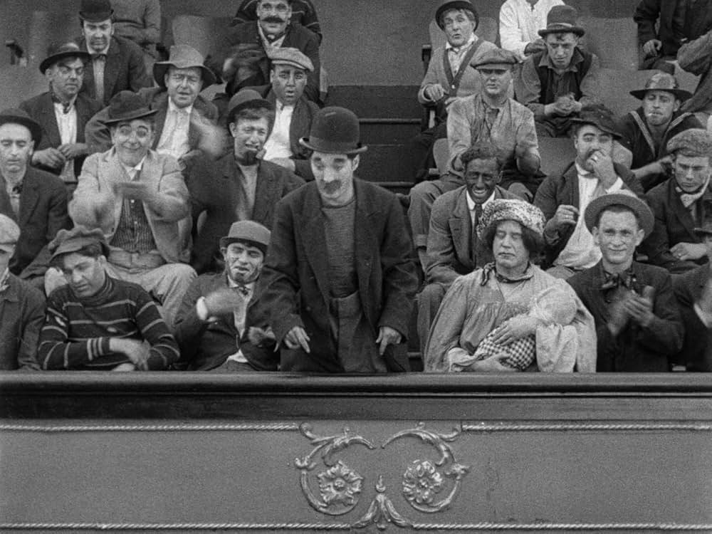 チャップリンの寄席見物の画像