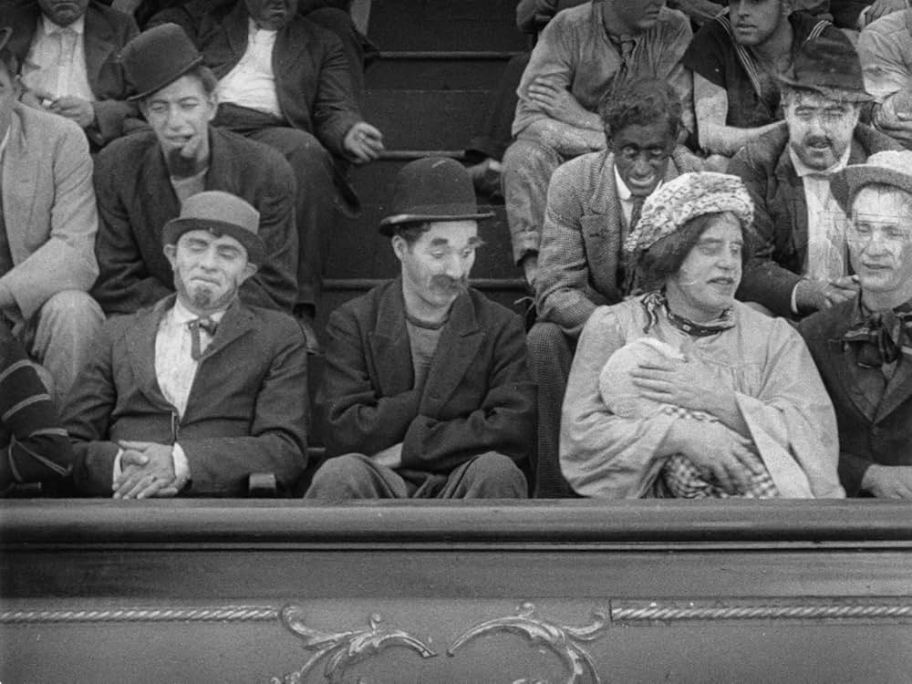 チャップリンの寄席見物の画像