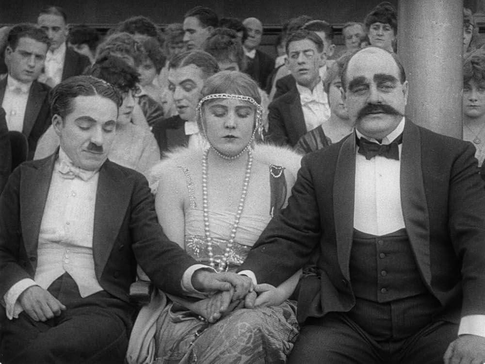 チャップリンの寄席見物の画像