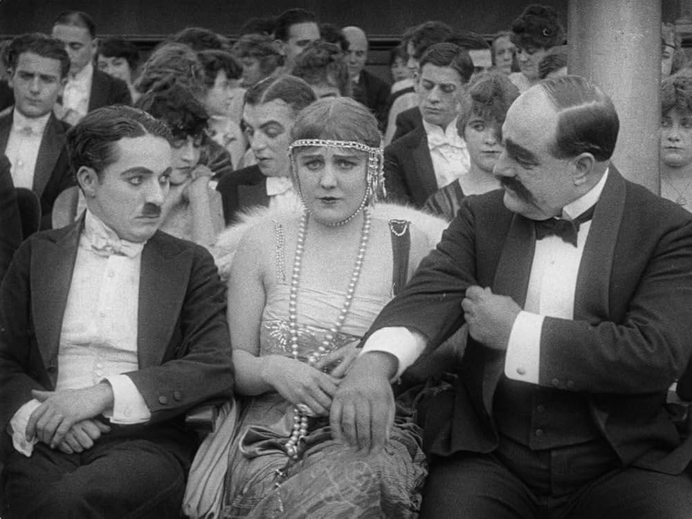 チャップリンの寄席見物の画像