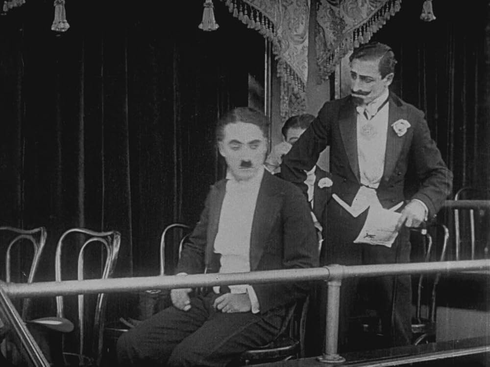 チャップリンの寄席見物の画像