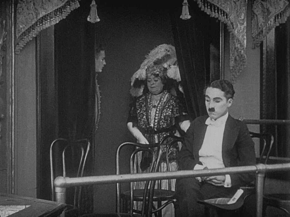 チャップリンの寄席見物の画像