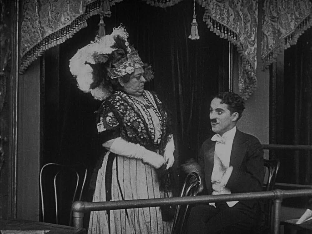 チャップリンの寄席見物の画像