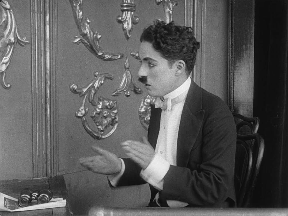 チャップリンの寄席見物の画像