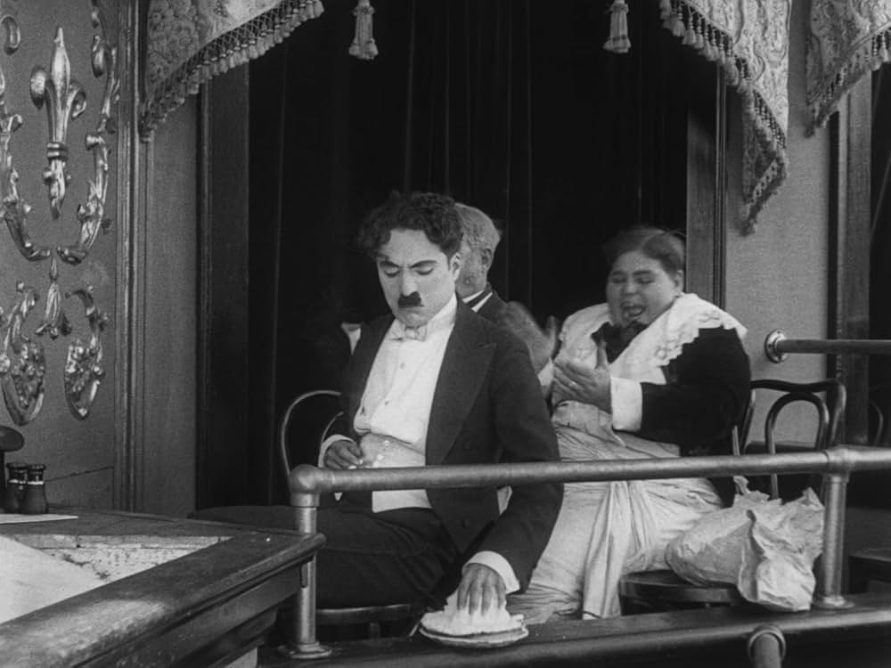 チャップリンの寄席見物の画像