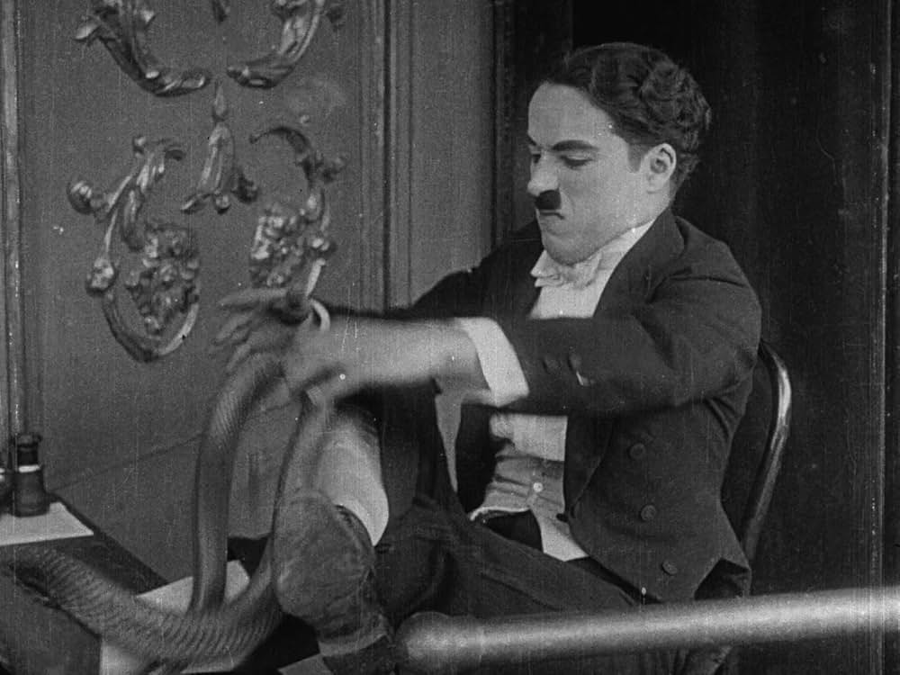 チャップリンの寄席見物の画像