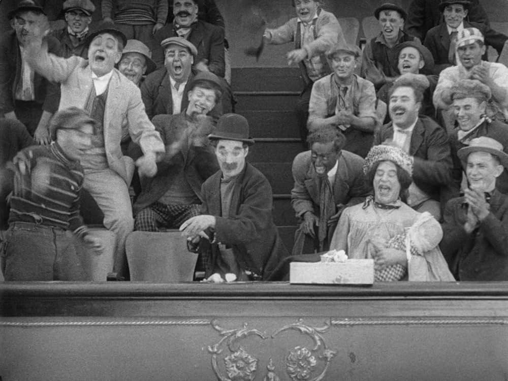 チャップリンの寄席見物の画像