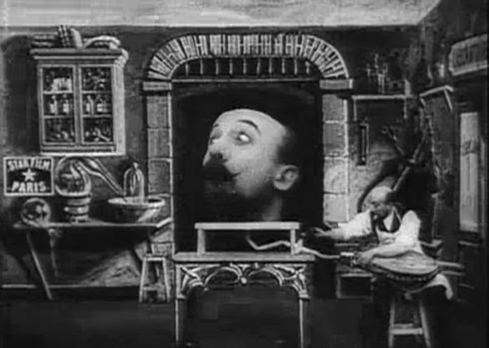 ゴム頭の男の画像