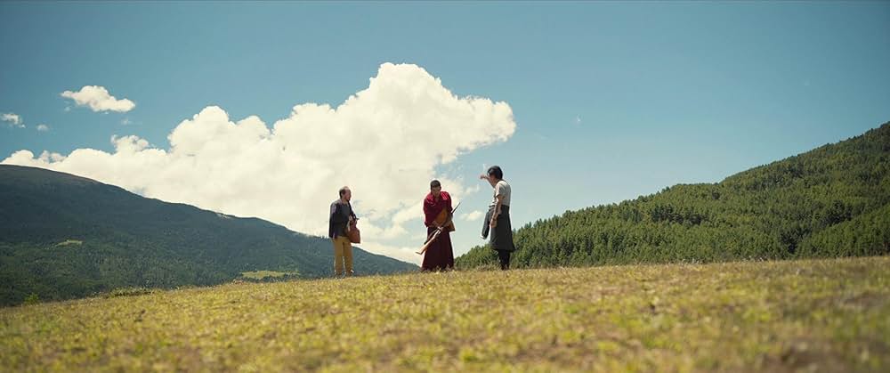 お坊さまと鉄砲の画像