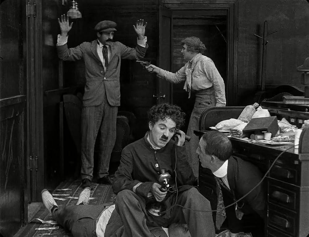 チャップリンの掃除夫の画像