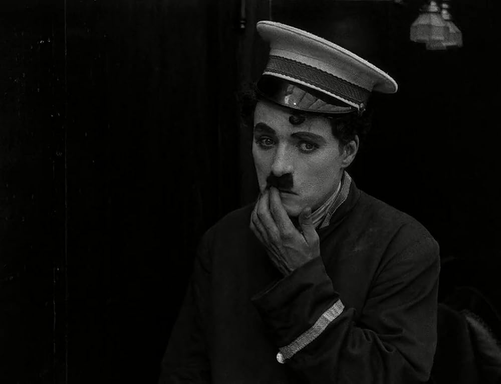 チャップリンの掃除夫の画像