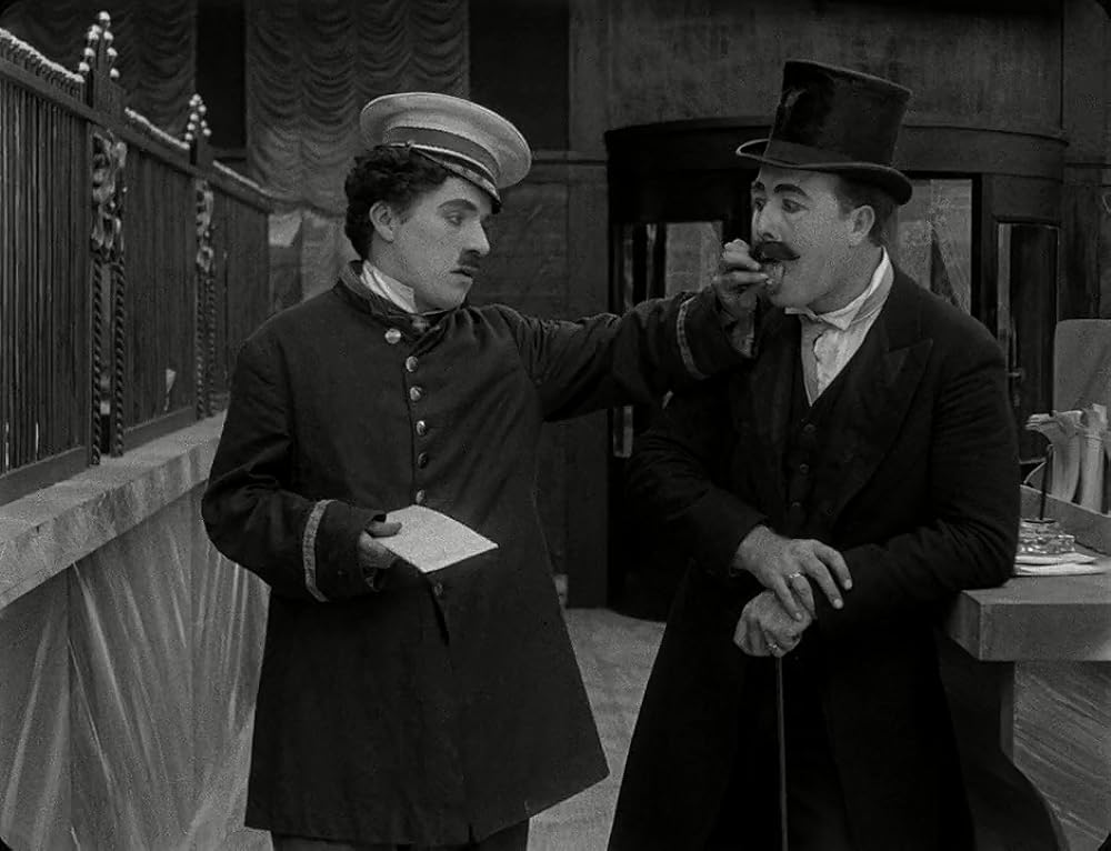 チャップリンの掃除夫の画像