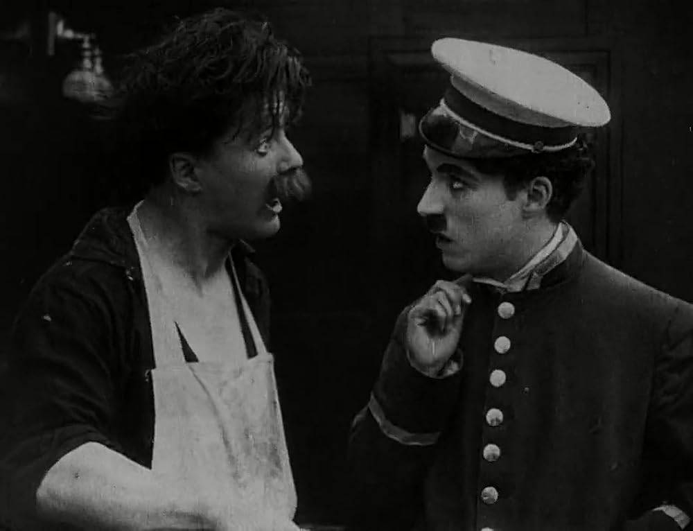 チャップリンの掃除夫の画像