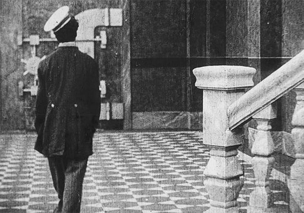 チャップリンの掃除夫の画像