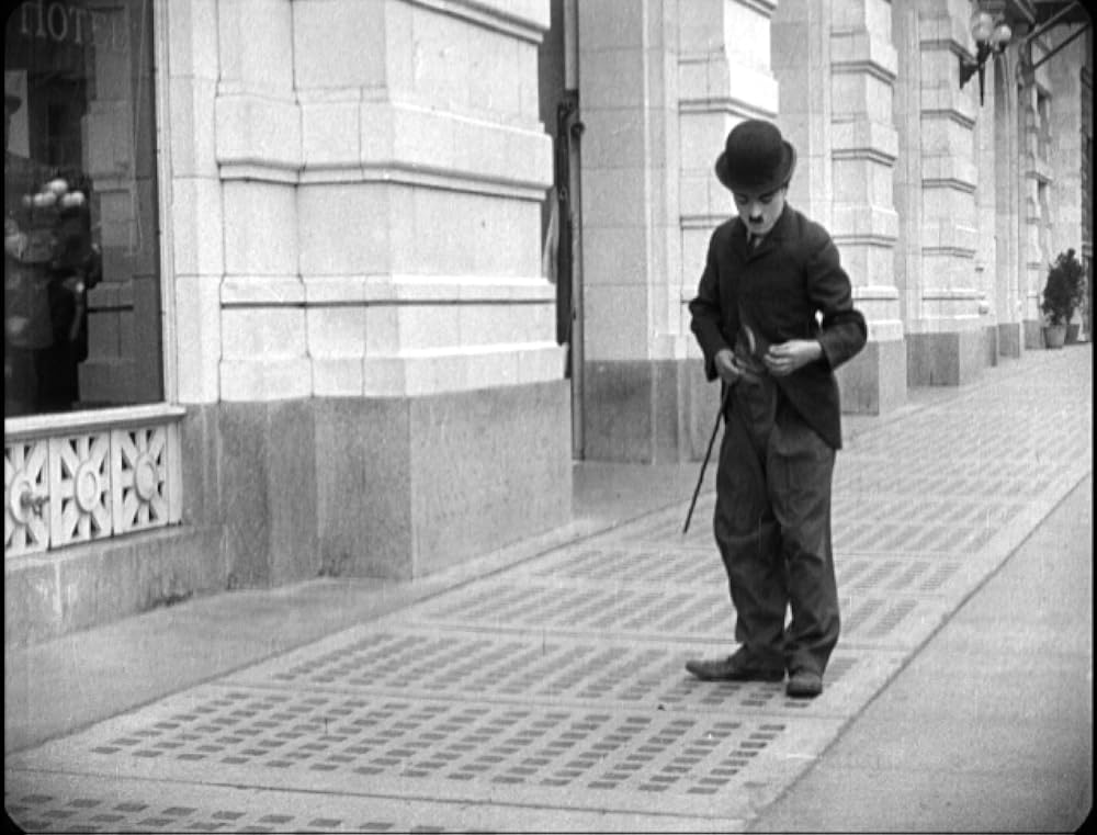 チャップリンの掃除夫の画像