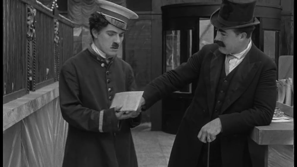 チャップリンの掃除夫の画像