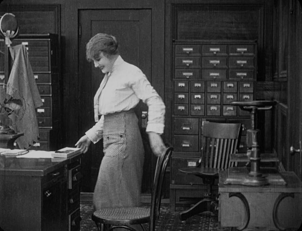 チャップリンの掃除夫の画像