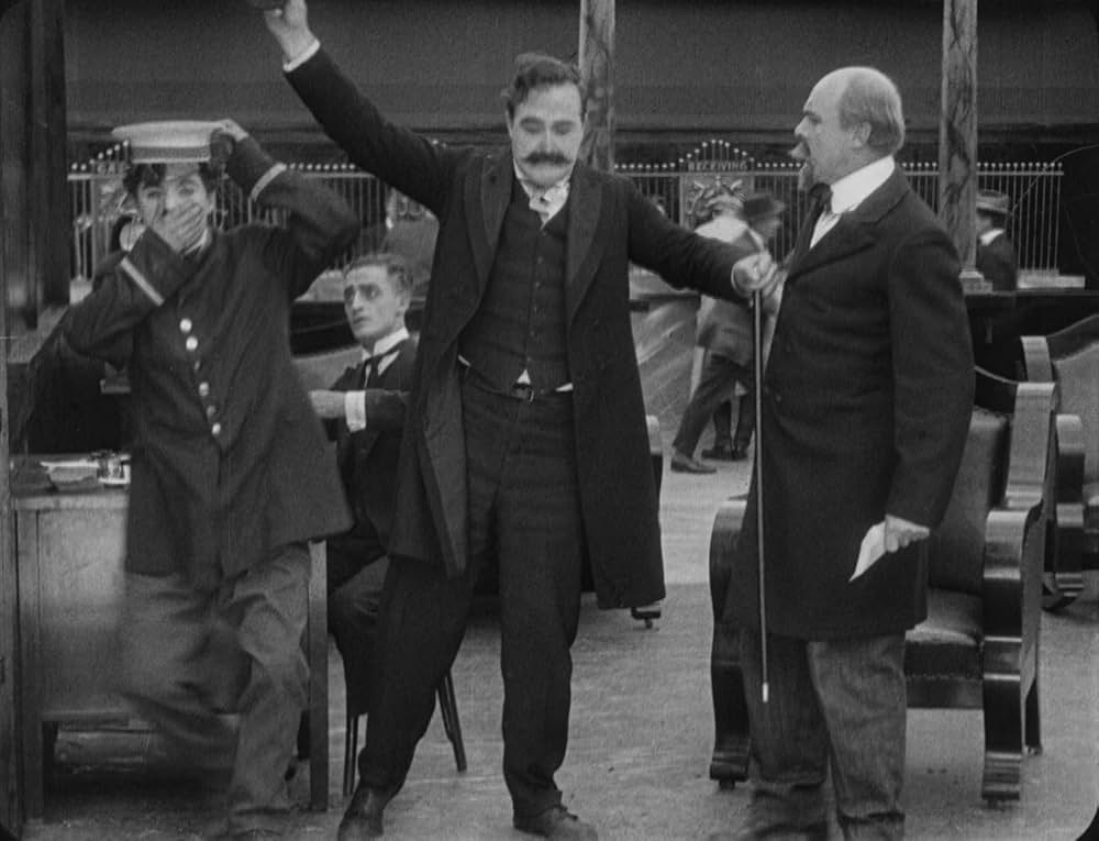 チャップリンの掃除夫の画像