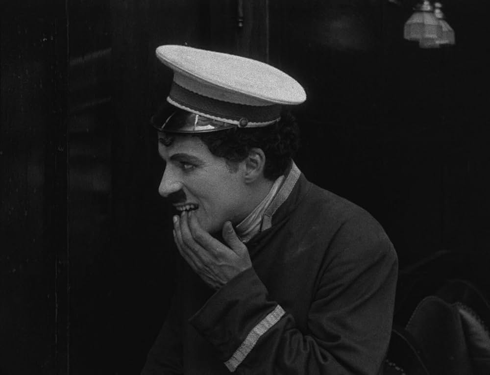 チャップリンの掃除夫の画像