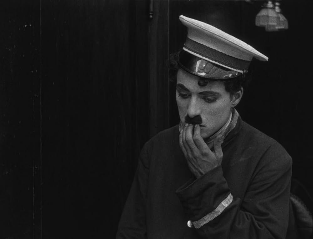 チャップリンの掃除夫の画像